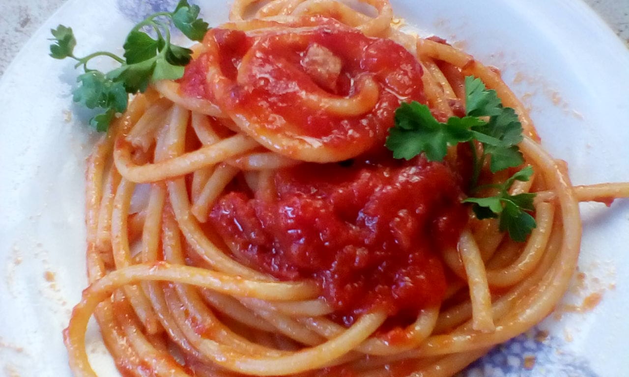 Bucatini all’amatriciana