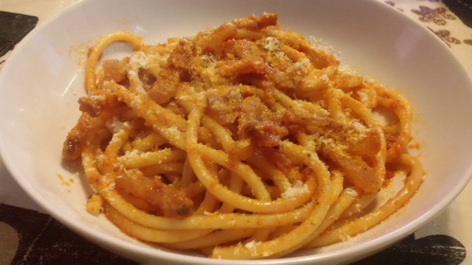Bucatini all’amatriciana