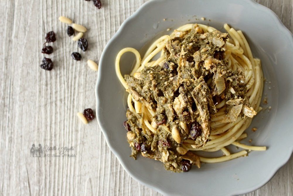 Bucatini con le sarde ricetta tipica siciliana