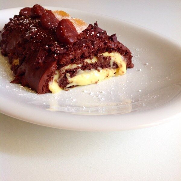 Buche de noel al mandarino