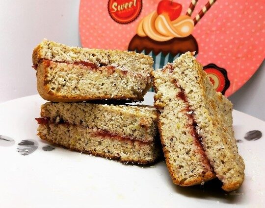 Buckwheat&hazelnuts  cake