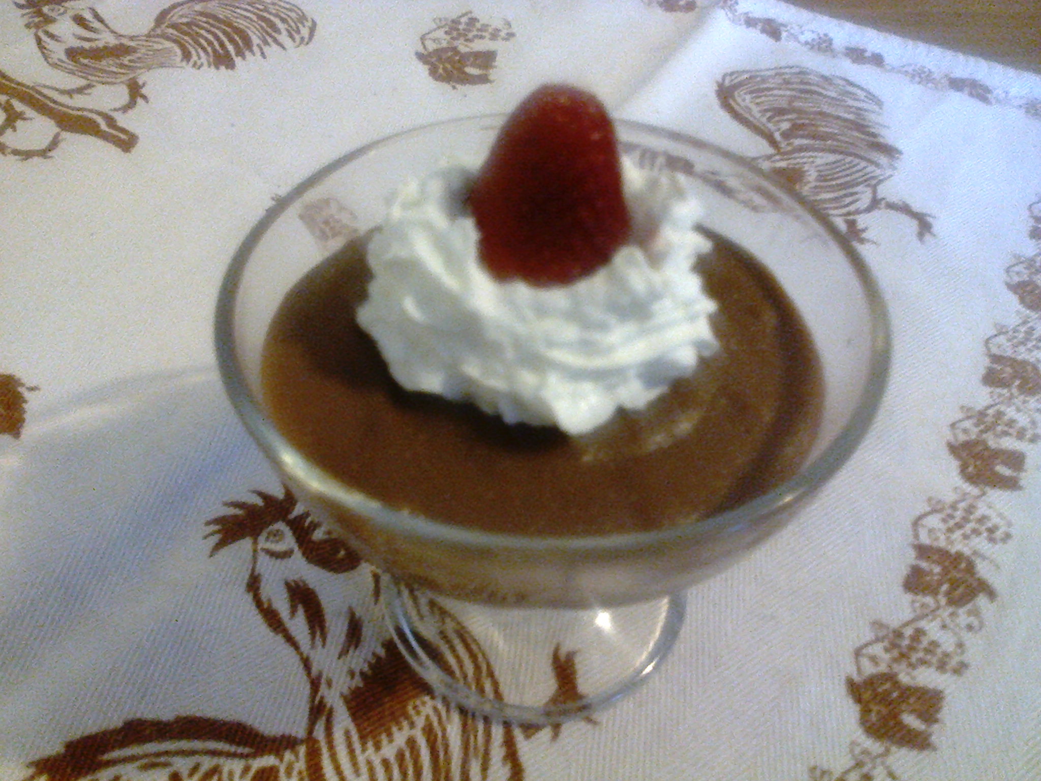 Budino al cioccolato al latte