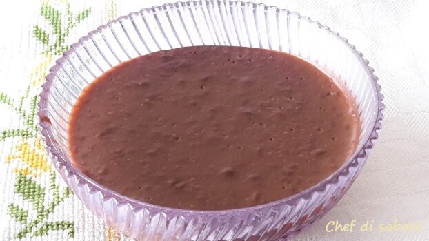Budino al cioccolato