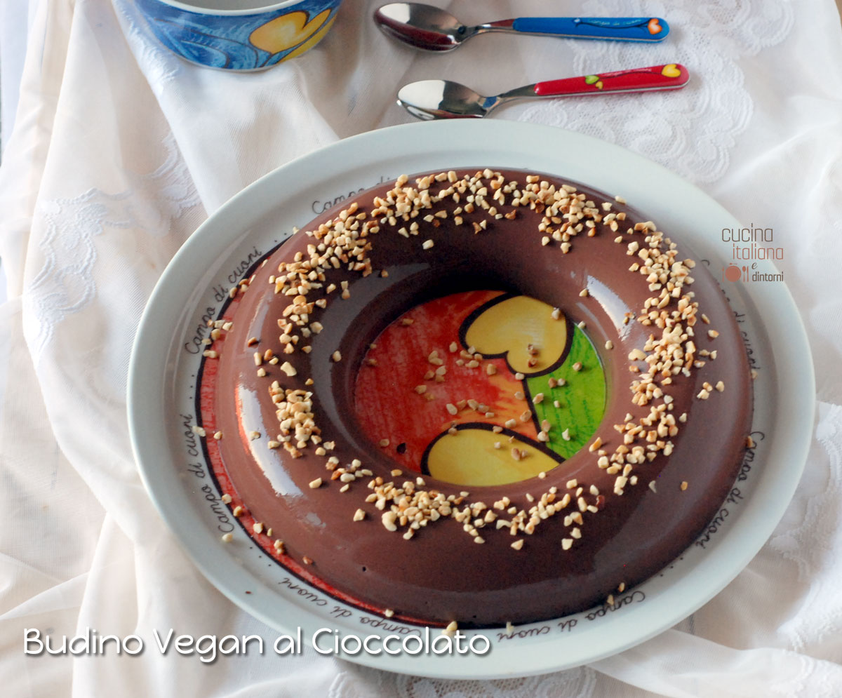 Budino al cioccolato vegan