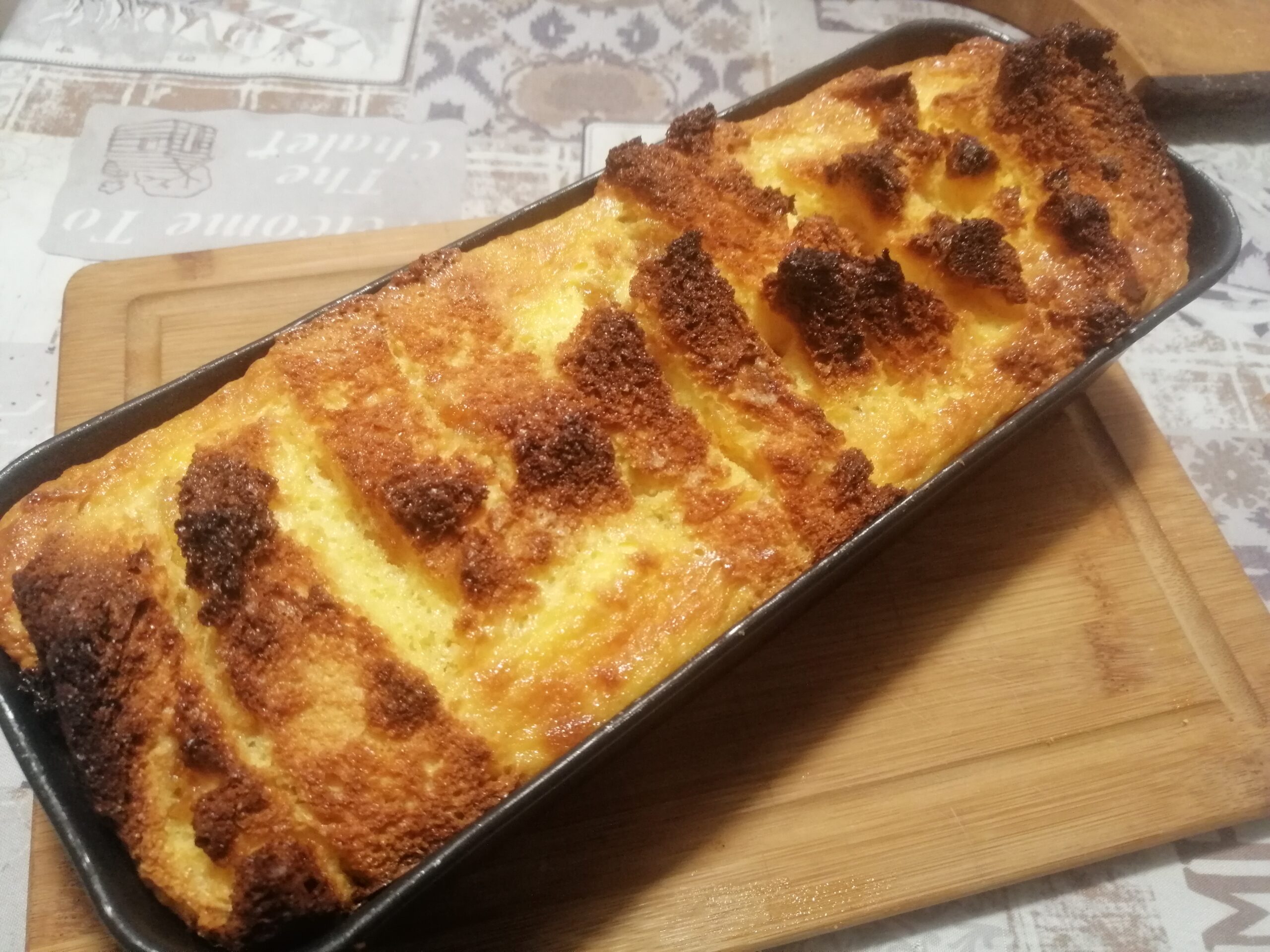Budino al panettone