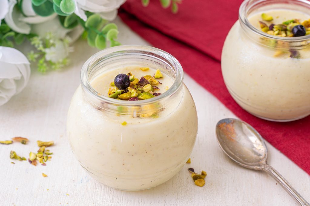 Budino alla vaniglia goloso e semplice