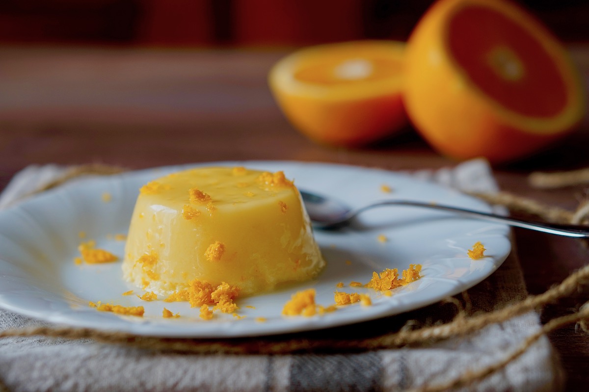 Budino all’arancia