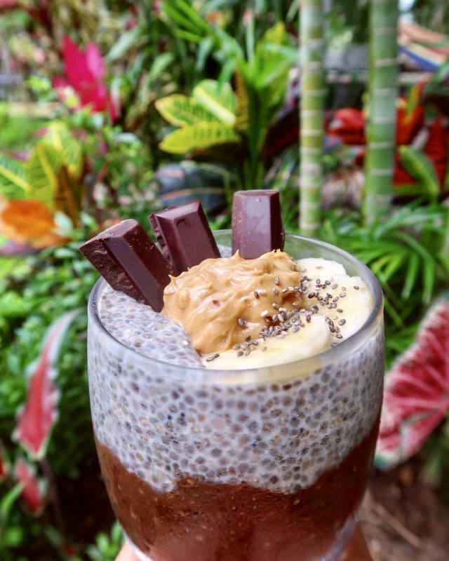 Budino di chia con 3 ingredienti