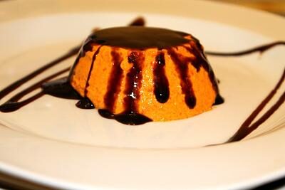 Budino di peperoni con glassa al balsamico