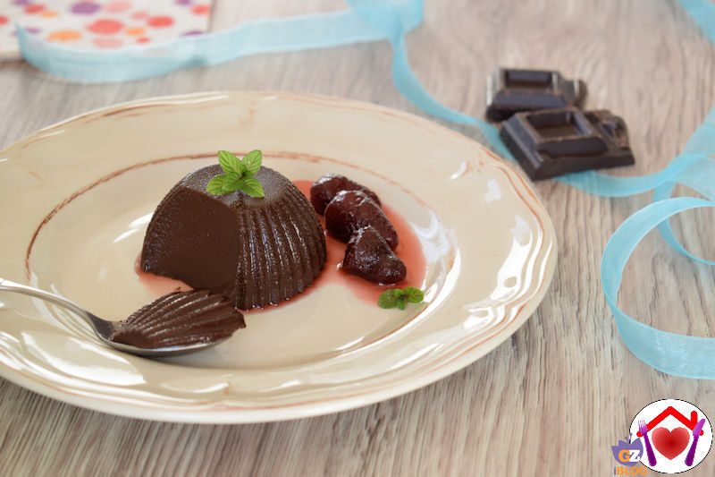 Budino vegano al cioccolato