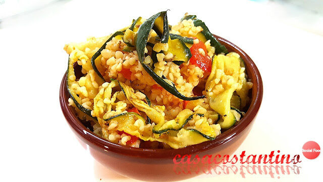 Bulgur con verdure croccanti – oggi cucina…samanta