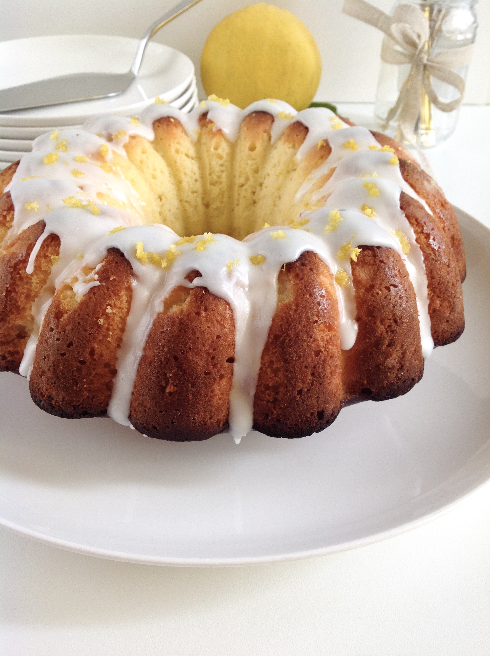 Bundt cake al bergamotto