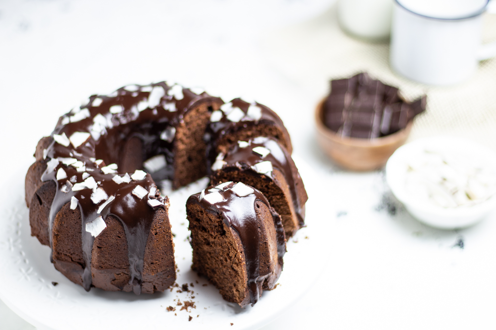 BUNDT CAKE CIOCCOLATO E COCCO