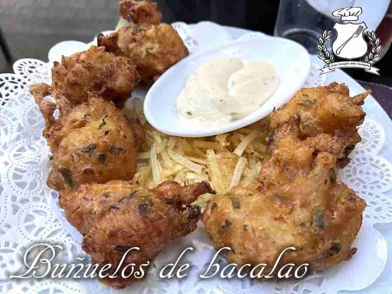 Buñuelos de bacalao (frittelle di merluzzo)
