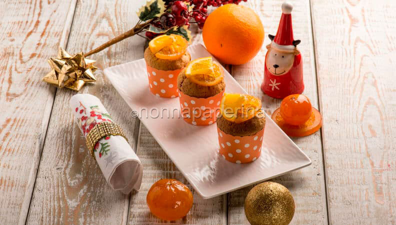 Buon Natale con i pandorini al teff, arancia e noce moscata