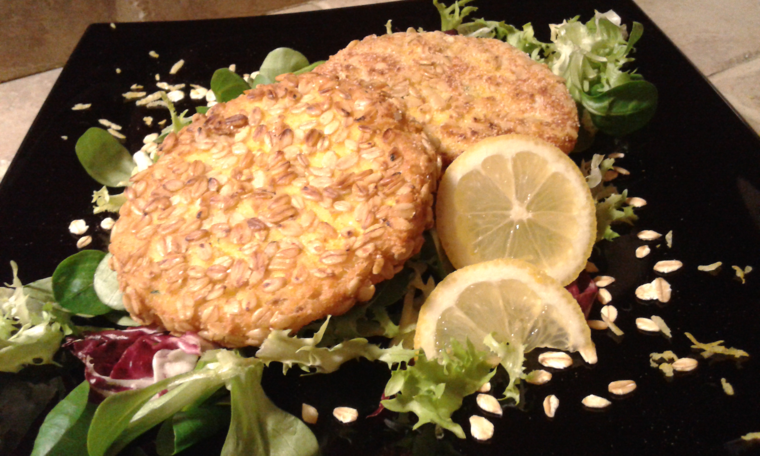 Burger croccanti di pesce
