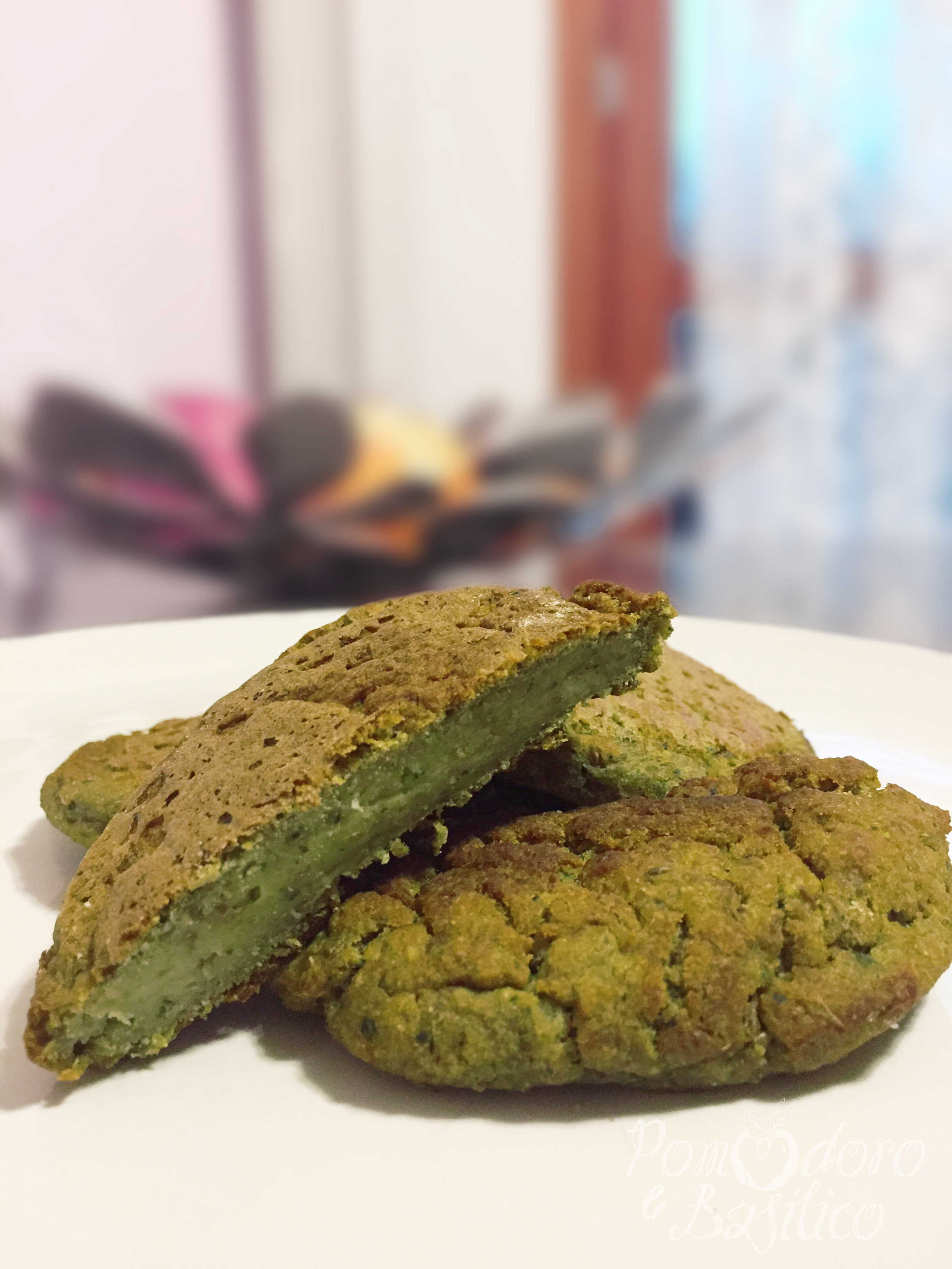 Burger di lenticchie, porri e zucchine