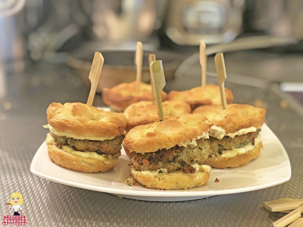Burger di pesce (fish burger)