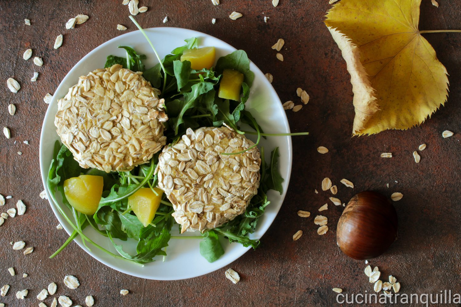 Burger di rapa gialla e zucca
