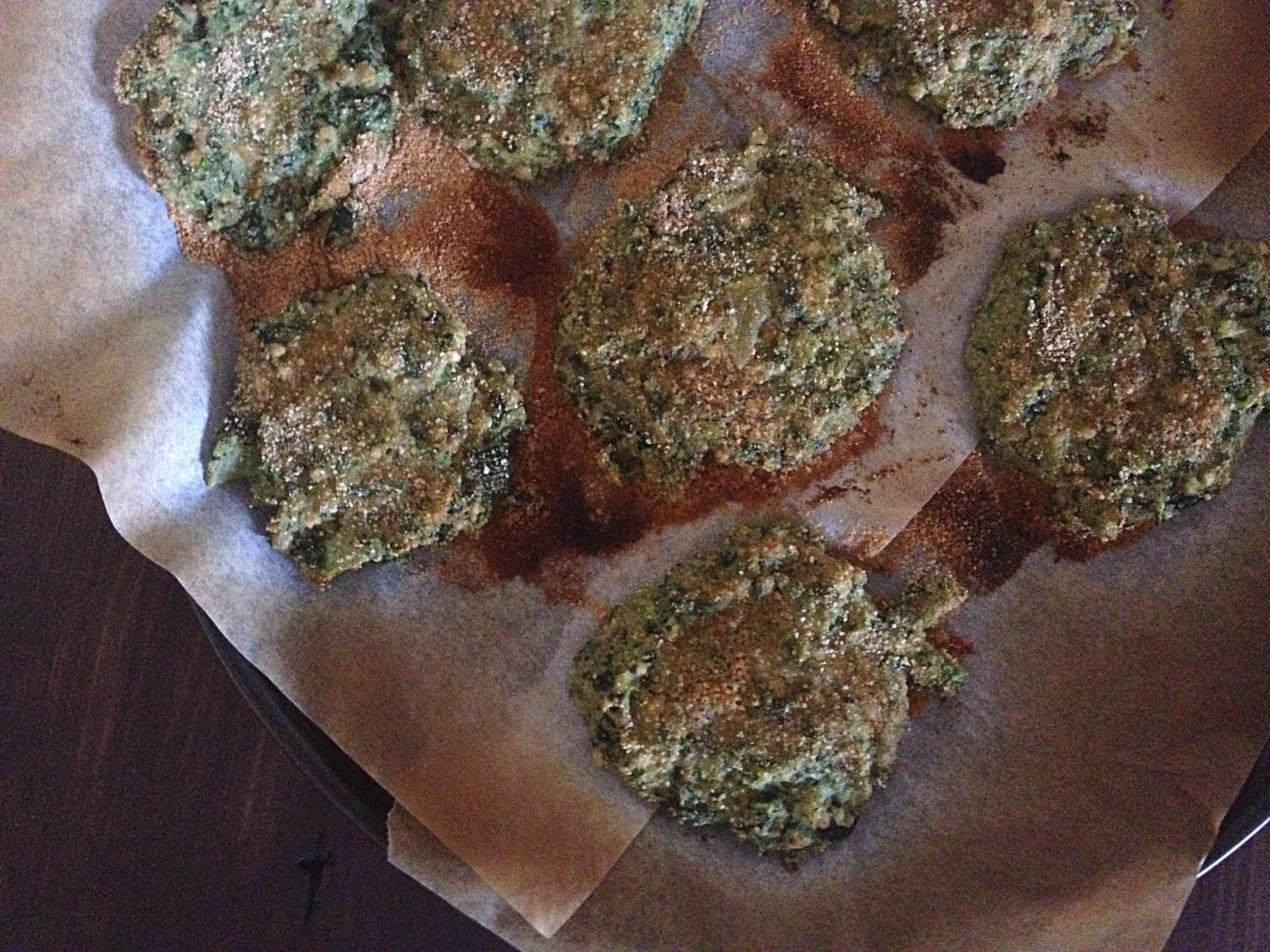 Burger di spinaci e grano saraceno