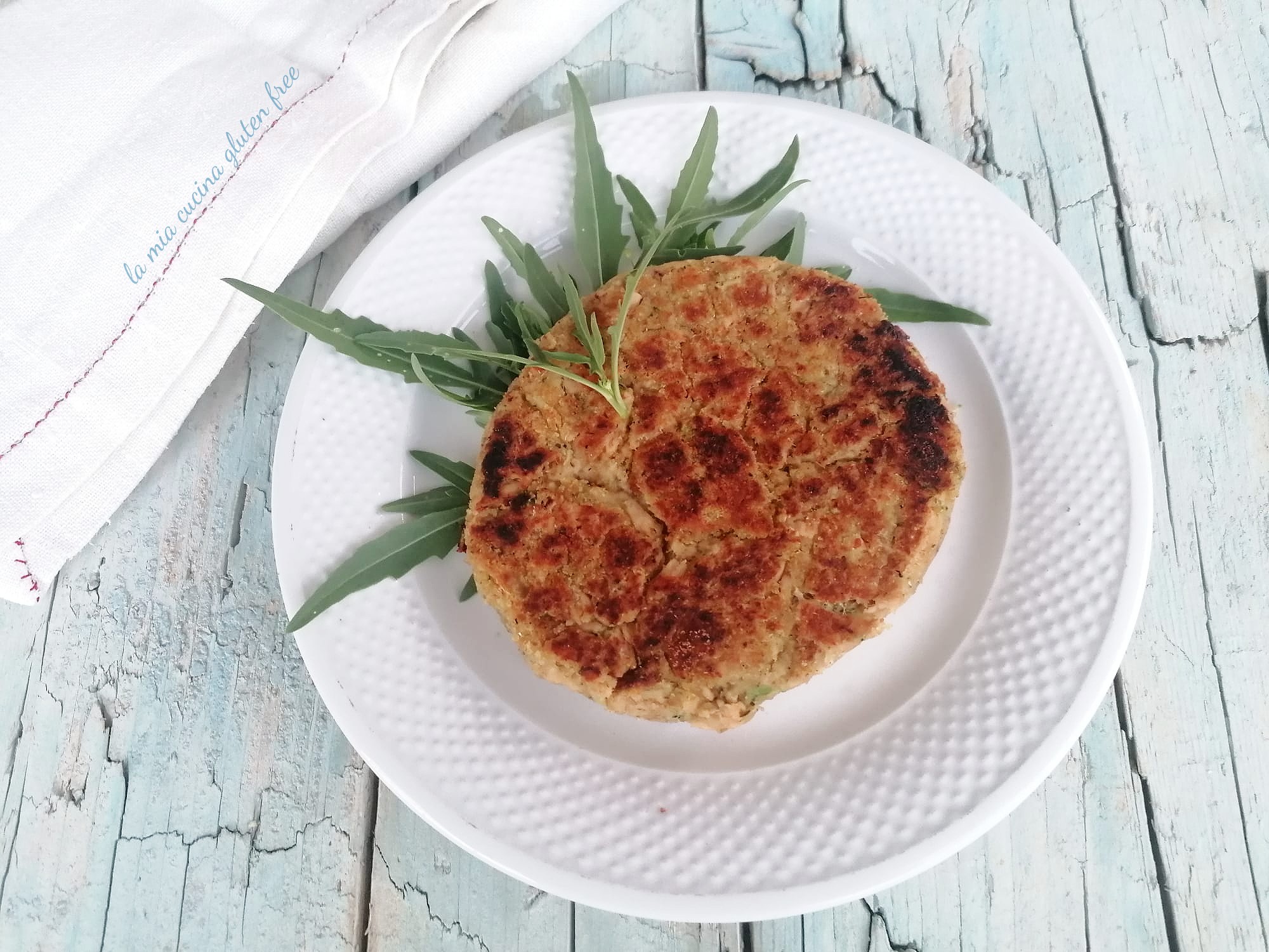 Burger di tonno e fagioli senza glutine