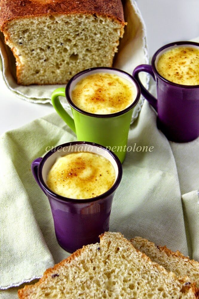 Burnt english custard senza surprise, quella che io ho sempre chiamato zabaione alla panna