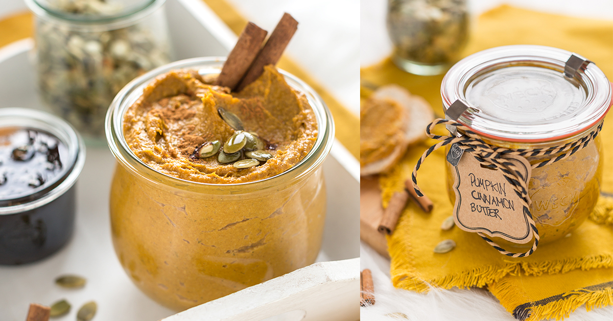 Burro di zucca, semi di zucca e cannella – pumpkin cinnamon butter (senza burro)