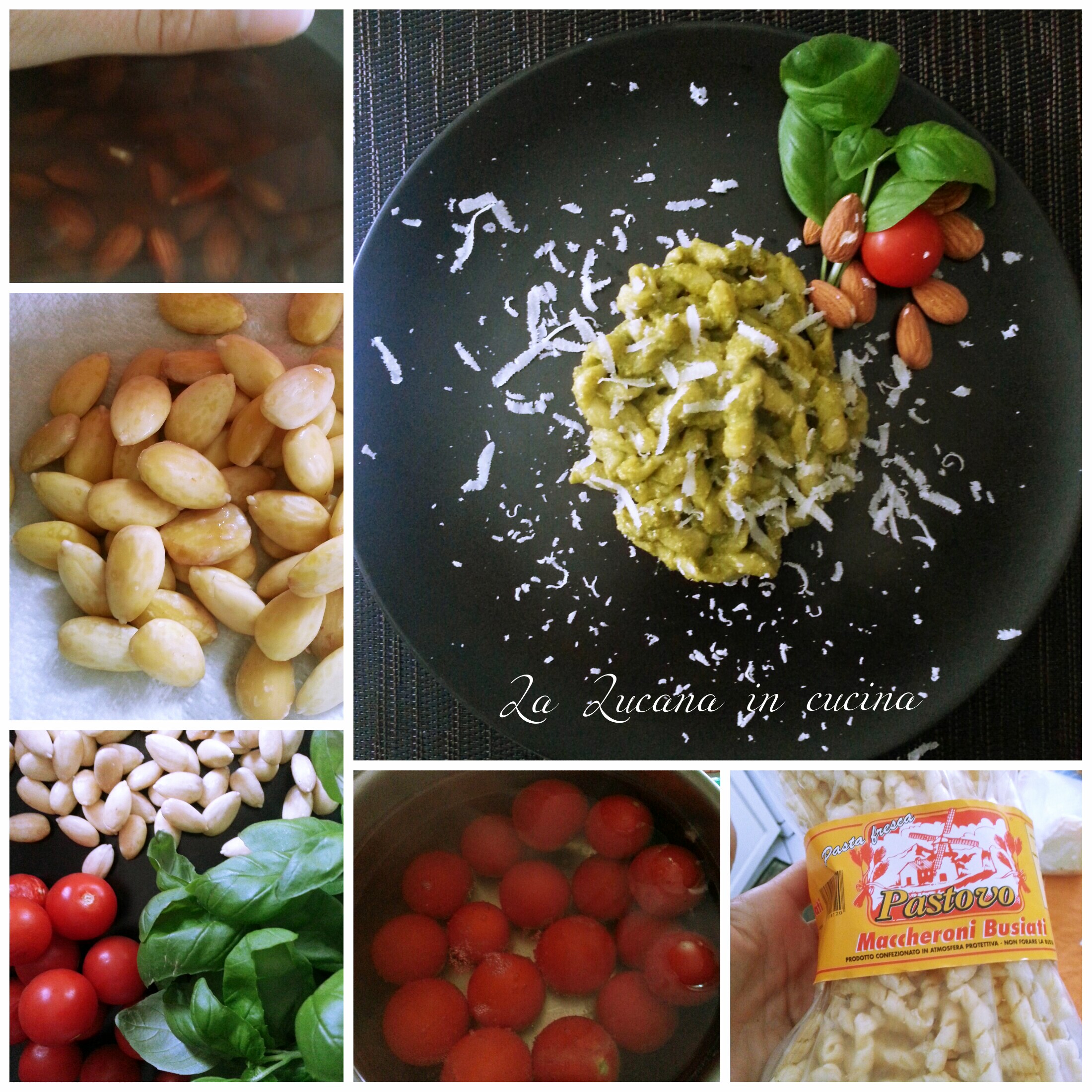 Busiate con pesto alla trapanese