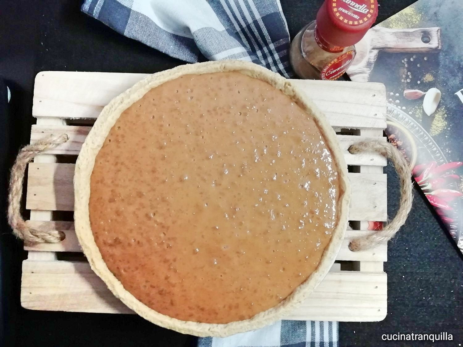 Butterscotch-cinnamon pie