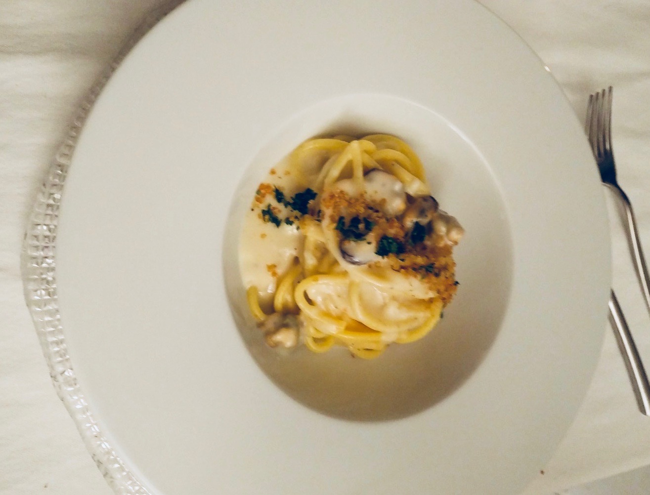 Cacio e pepe di mare