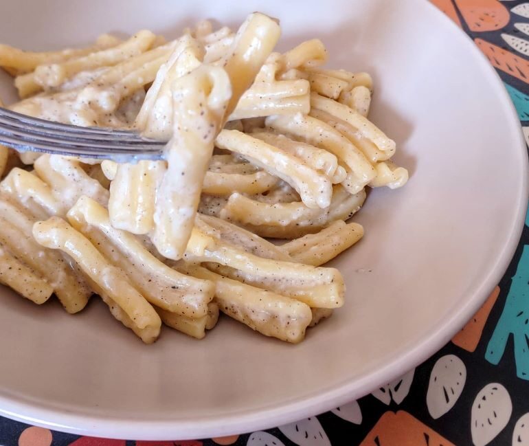 Cacio e pepe risottata