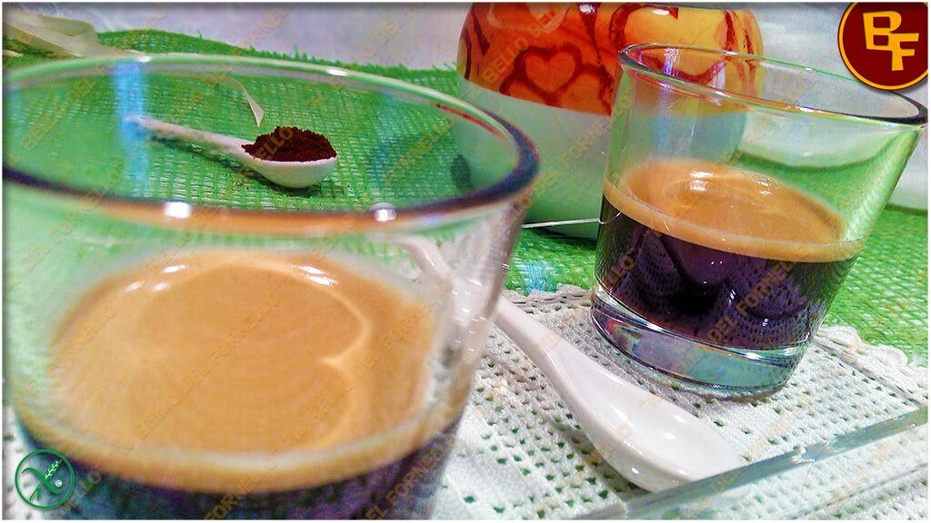 Caffè con schiuma come al bar
