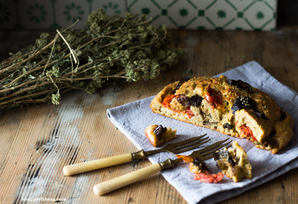 Cake di melanzane e pomodorini