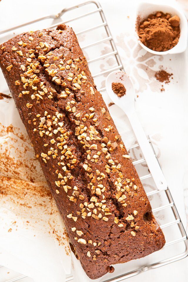 Cake mandorle e cacao amaro