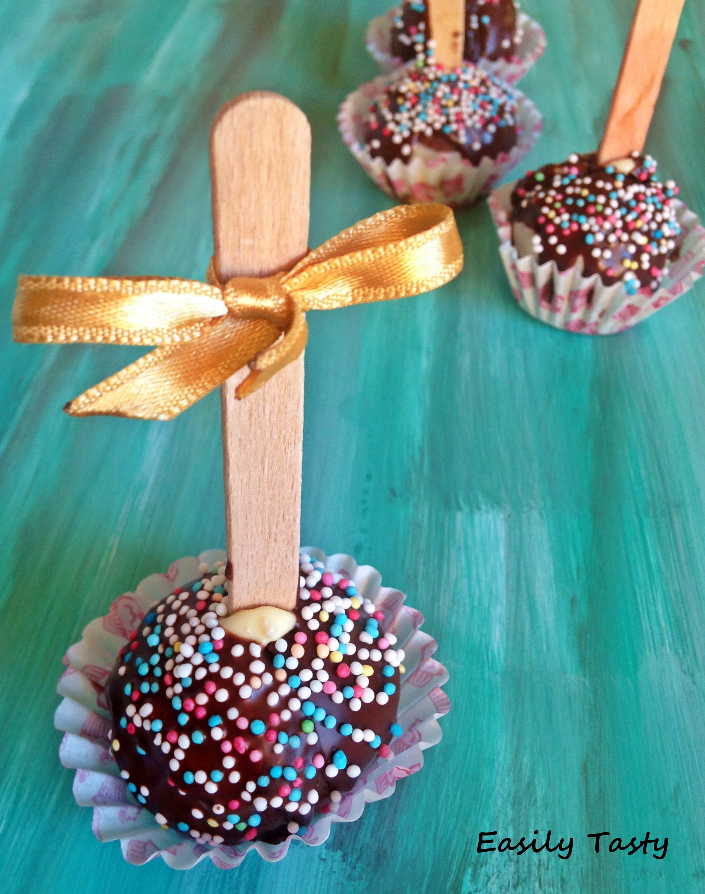 Cake pops di pandoro