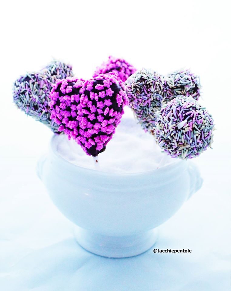 Cake pops di san valentino