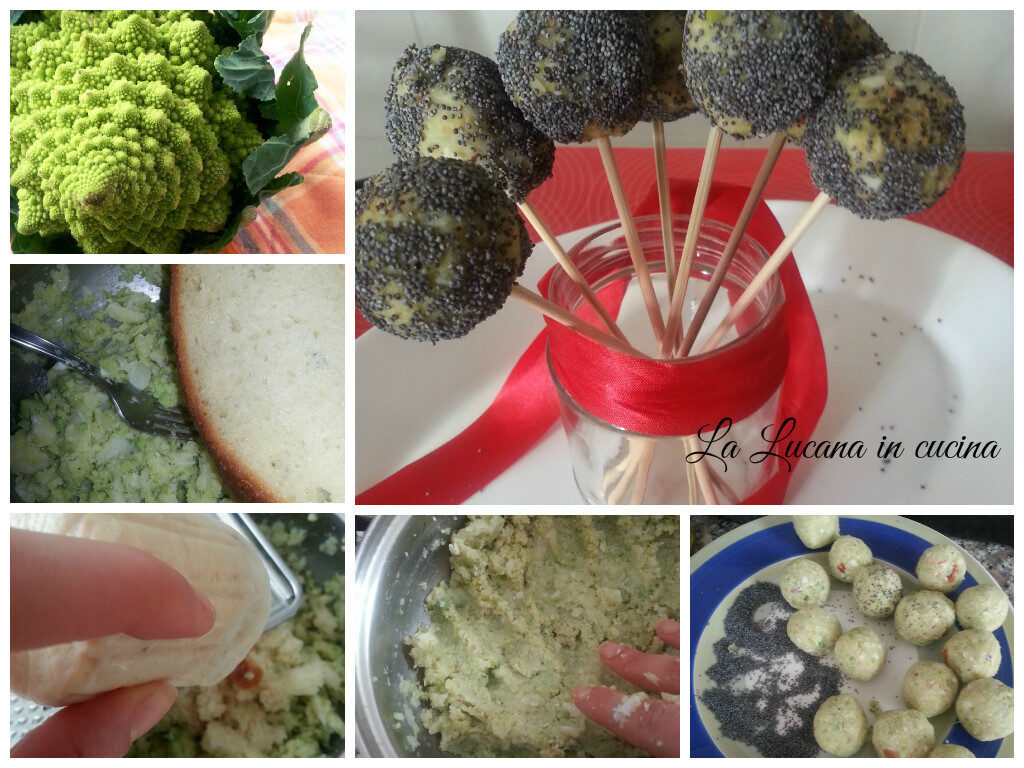 Cake pops salati broccoli e mandorle senza uova