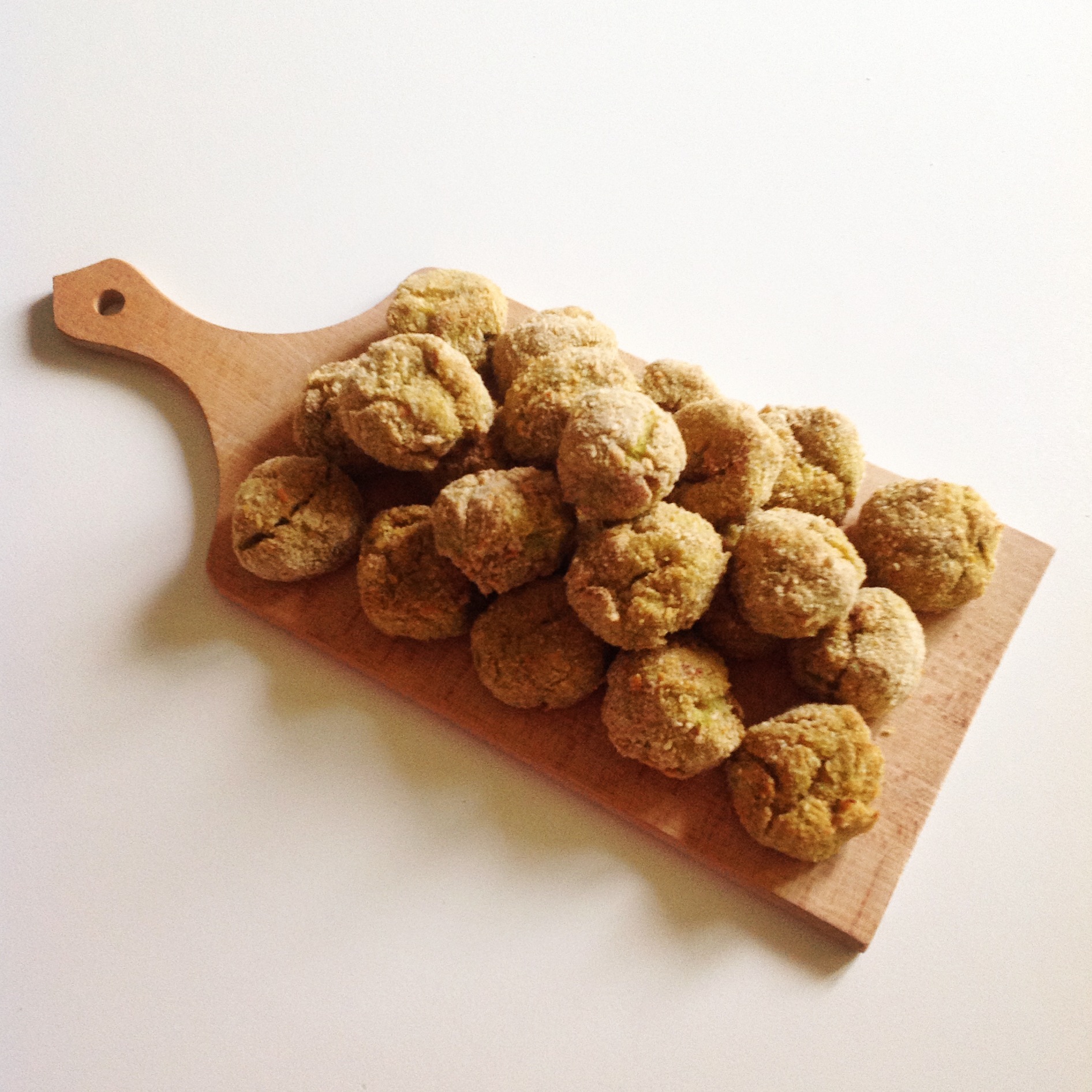 Cake pops salati con fagiolini e quartirolo