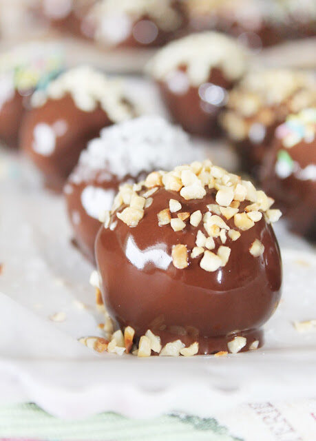 Cake pops (veg) arancia e cioccolato fondente