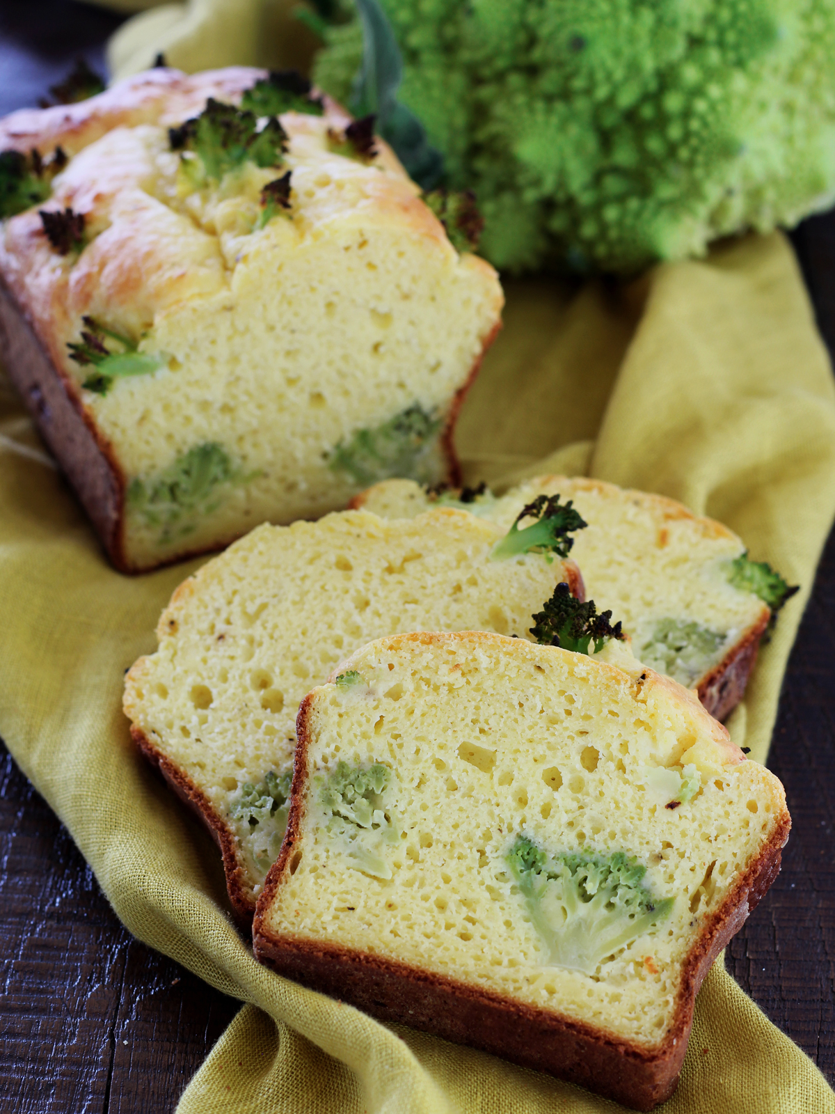 Cake ricotta e broccolo romanesco