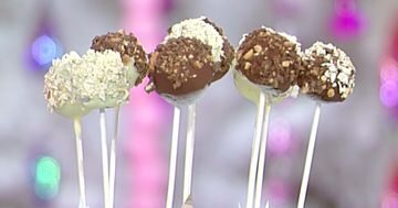 Cakepops al torroncino da dolci dopo il tiggì