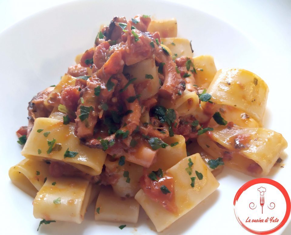 Calamarata al sugo di polpo