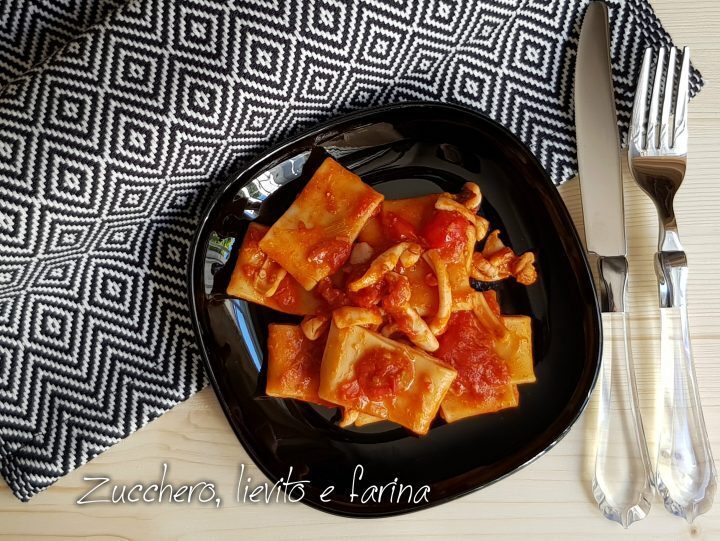 Calamarata, ovvero pasta e calamari