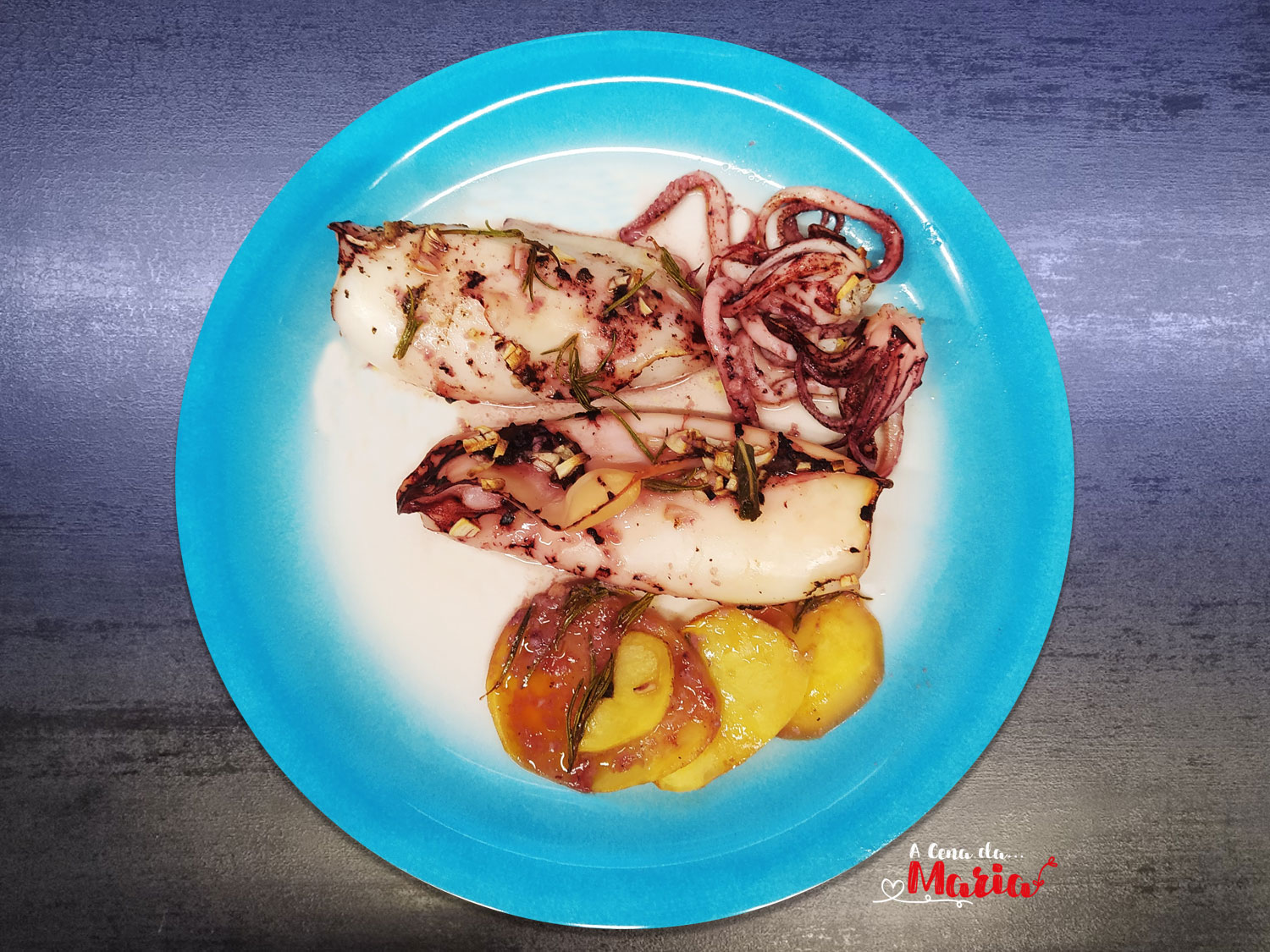 Calamari al cartoccio