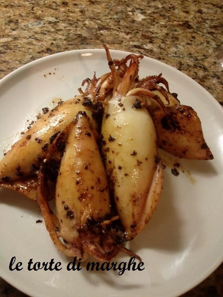 Calamari alla greca ricetta con feta….