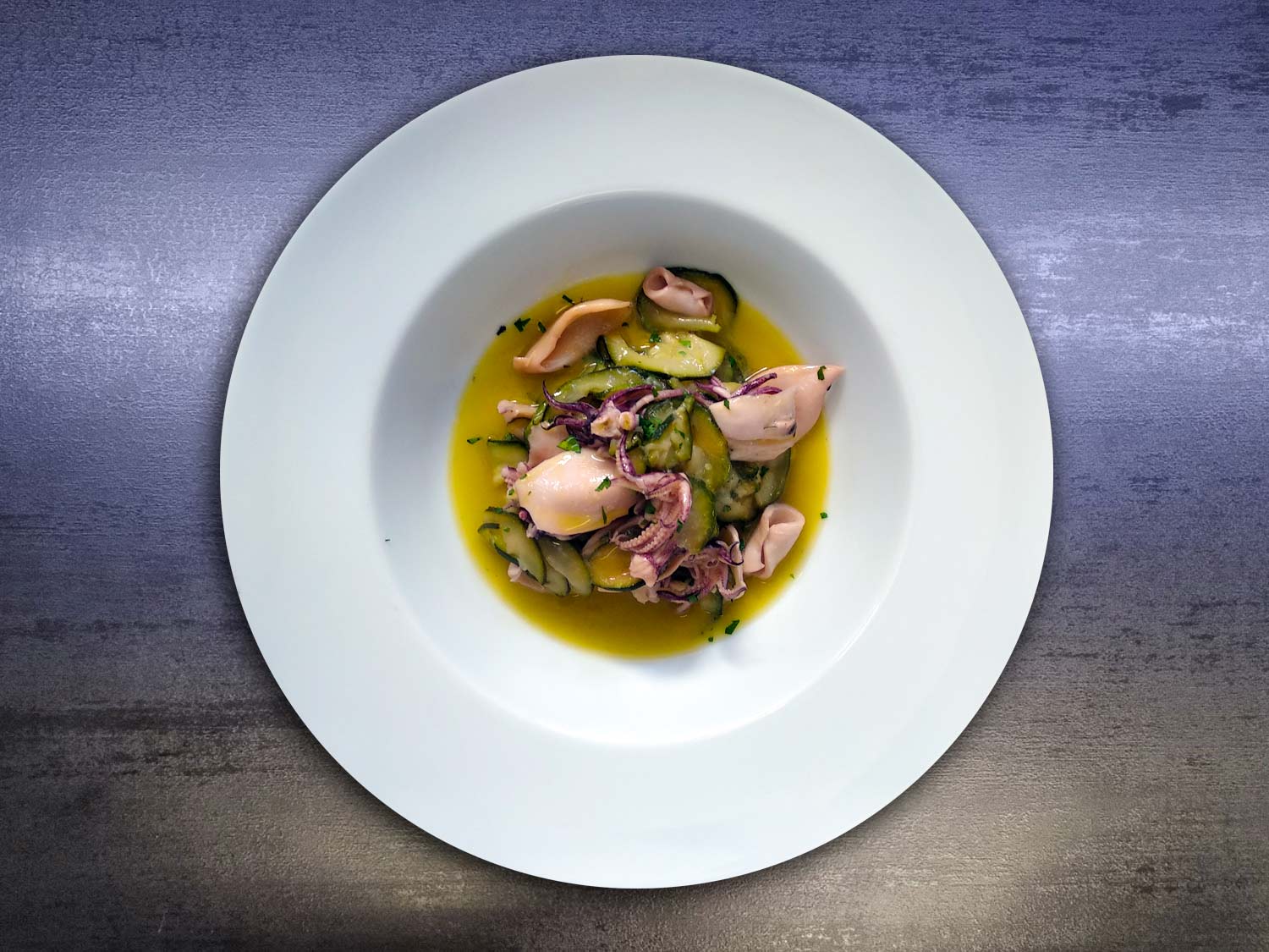 Calamari e zucchine