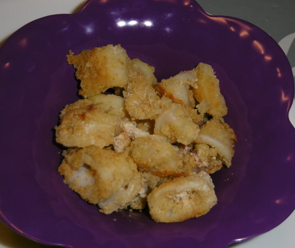 Calamari impanati al crisp