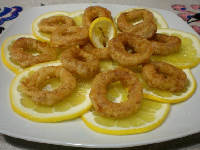 Calamari quasi in pastella