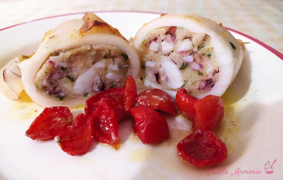 Calamari ripieni al forno