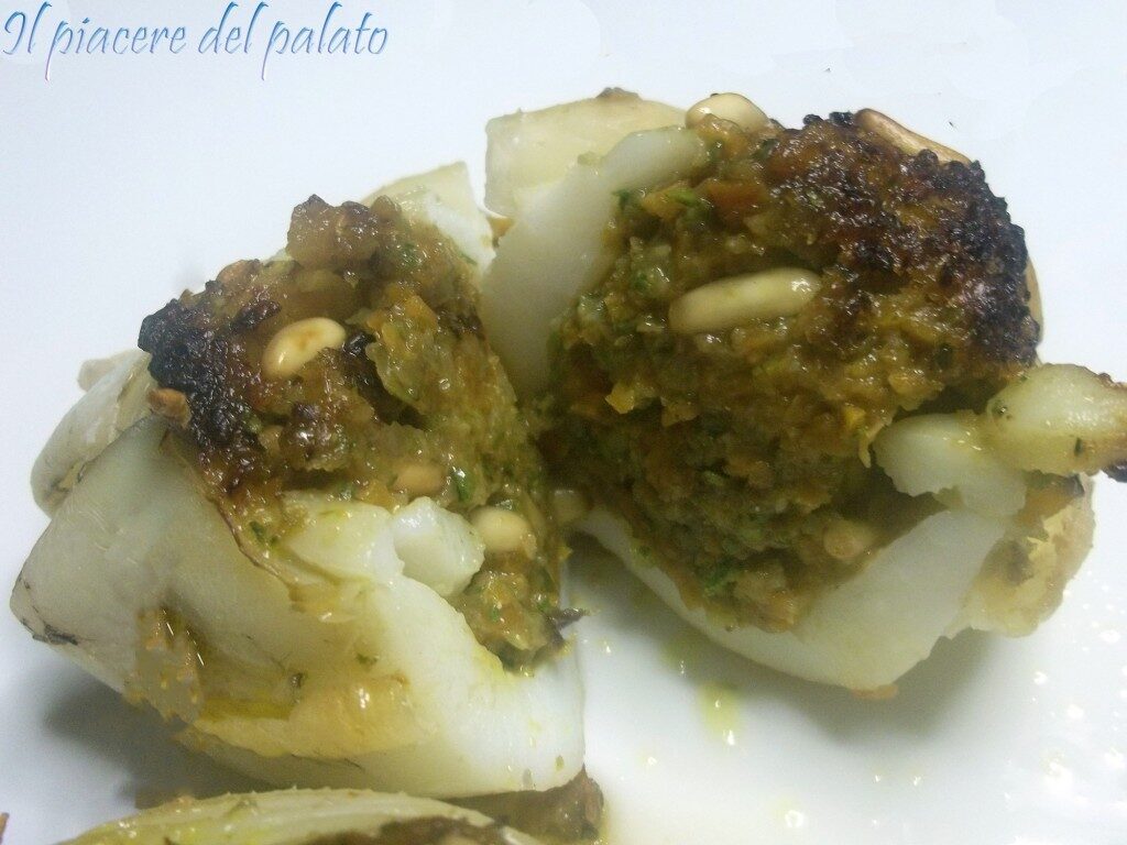 Calamari ripieni alle verdure